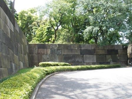 江戸城の中雀門（御書院門）跡