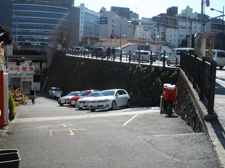 旧江戸城の市ヶ谷門跡