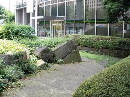 The Tameike turret base seen from a short distance away